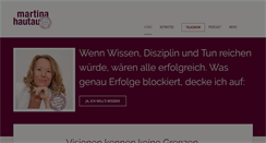 Desktop Screenshot of martinahautau.de